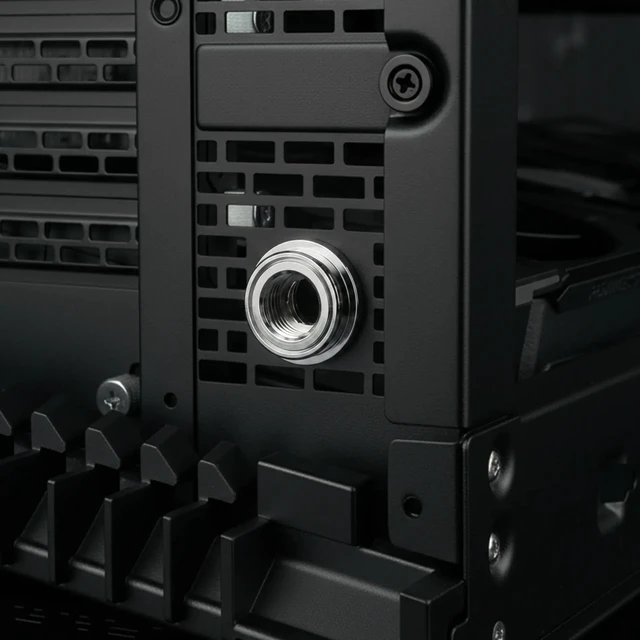 Alt view image 5 of 6 - Thermal Grizzly DeltaMate Pass Through, Gloss Nickel
