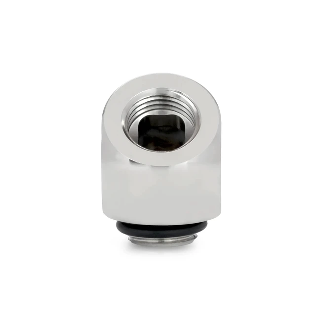 Alt view image 3 of 5 - Thermal Grizzly DeltaMate 45 Degree Rotary Fitting, Gloss Nickel