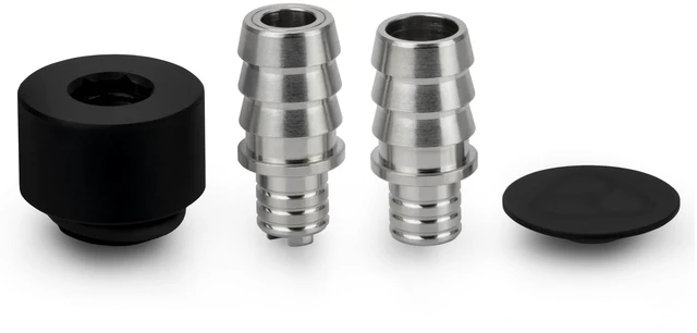 Alt view image 3 of 6 - Thermal Grizzly DeltaMate Drain Valve, Black