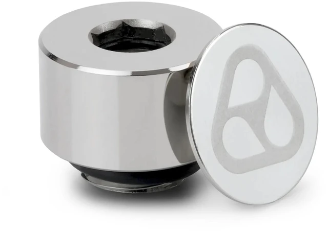 Alt view image 2 of 6 - Thermal Grizzly DeltaMate Drain Valve, Gloss Nickel