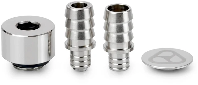 Alt view image 3 of 6 - Thermal Grizzly DeltaMate Drain Valve, Gloss Nickel