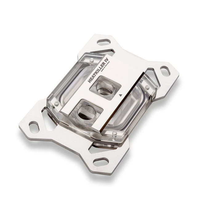 Alt view image 5 of 12 - Watercool HEATKILLER IV PRO CPU Water Block, AMD CPU (Socket AM4), Acryl