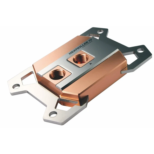 Alt view image 12 of 14 - Watercool HEATKILLER IV PRO CPU Water Block, AMD CPU (Socket AM4), Pure Copper