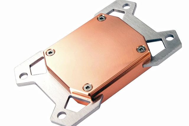 Alt view image 13 of 14 - Watercool HEATKILLER IV PRO CPU Water Block, AMD CPU (Socket AM4), Pure Copper