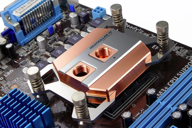 Alt view image 14 of 14 - Watercool HEATKILLER IV PRO CPU Water Block, AMD CPU (Socket AM4), Pure Copper