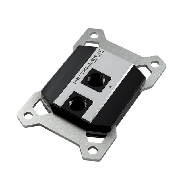 Alt view image 5 of 6 - Watercool HEATKILLER IV PRO (AMD, AM4, AM5) BLACK COPPER PVD CPU Water Block, G1/4 (18090)