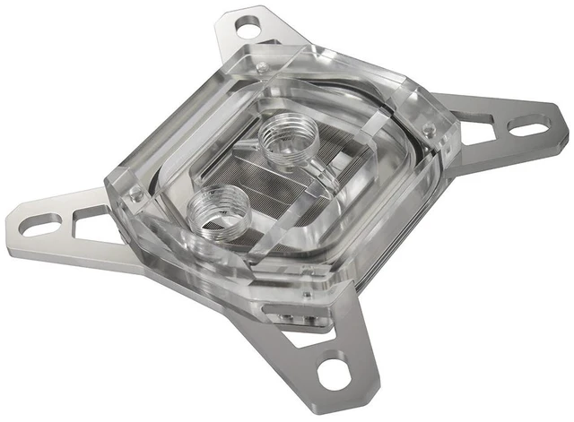 Alt view image 5 of 6 - Watercool HEATKILLER® IV PRO (Intel LGA 1X00) ACRYLIC CLEAN CPU Water Block, G1/4, Nickel Plated Copper (18073)