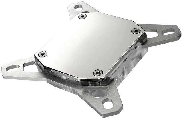 Alt view image 6 of 6 - Watercool HEATKILLER® IV PRO (Intel LGA 1X00) ACRYLIC CLEAN CPU Water Block, G1/4, Nickel Plated Copper (18073)