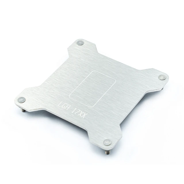 Alt view image 6 of 9 - Watercool HEATKILLER® IV Backplate INTEL 1700, Silver (10014)
