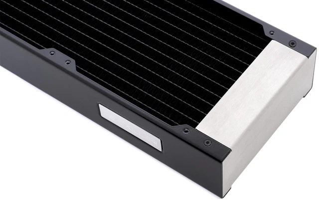 Alt view image 7 of 7 - Watercool HEATKILLER RAD 240-L Black, 120mm, G1/4, 45mm, 240mm, Brass (24113)