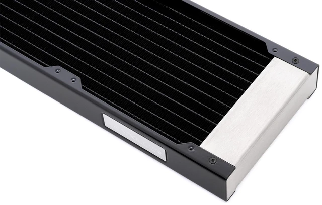 Alt view image 9 of 9 - Watercool HEATKILLER RAD 240-S Black, 120mm, G1/4, 30mm, 240mm, Brass (24101)