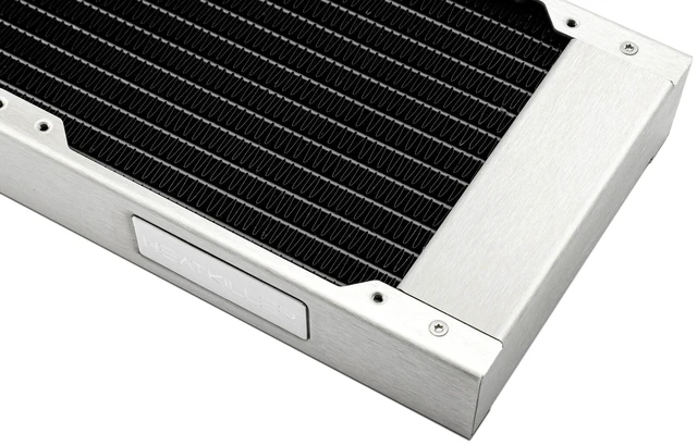Alt view image 8 of 9 - Watercool HEATKILLER RAD 360-S Stainless Steel (24110)