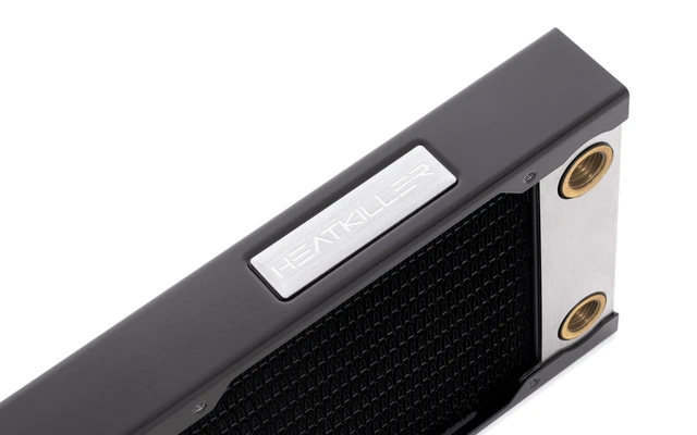 Alt view image 9 of 10 - Watercool HEATKILLER RAD 480-S Black (24103)