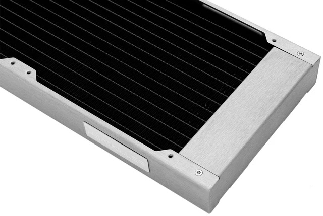 Alt view image 8 of 9 - Watercool HEATKILLER RAD 280-S STAINLESS STEEL (24128)
