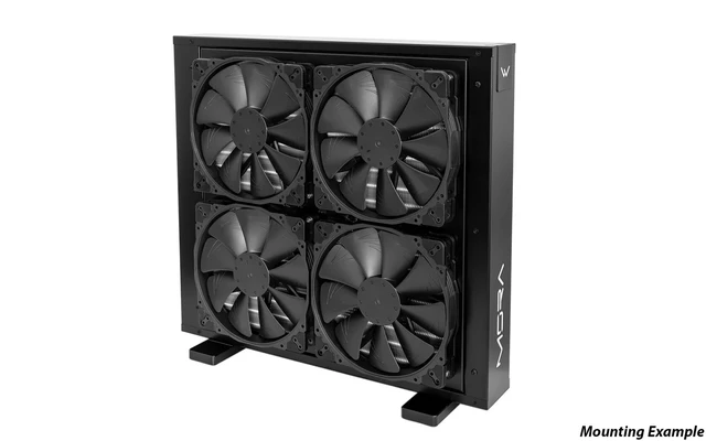 Alt view image 13 of 14 - Watercool MO-RA IV 400 - Black (26400)