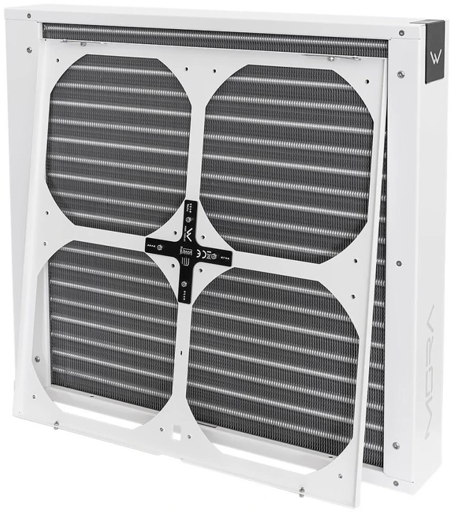 Alt view image 12 of 14 - Watercool MO-RA IV 400 - White (26401)