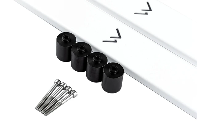 Alt view image 6 of 6 - Watercool MO-RA IV 200/400 Wall Mount - White, Steel (26431)