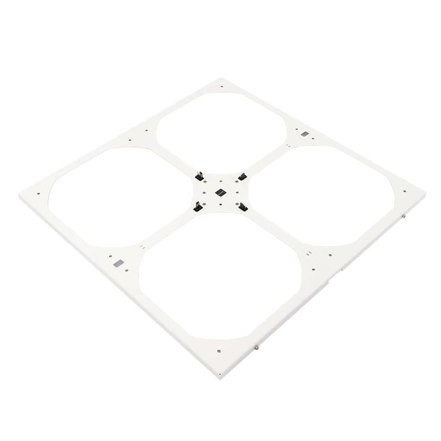 Alt view image 5 of 7 - Watercool MO-RA IV 400 Fan Frame for 200mm Fans - White, Steel (26421)