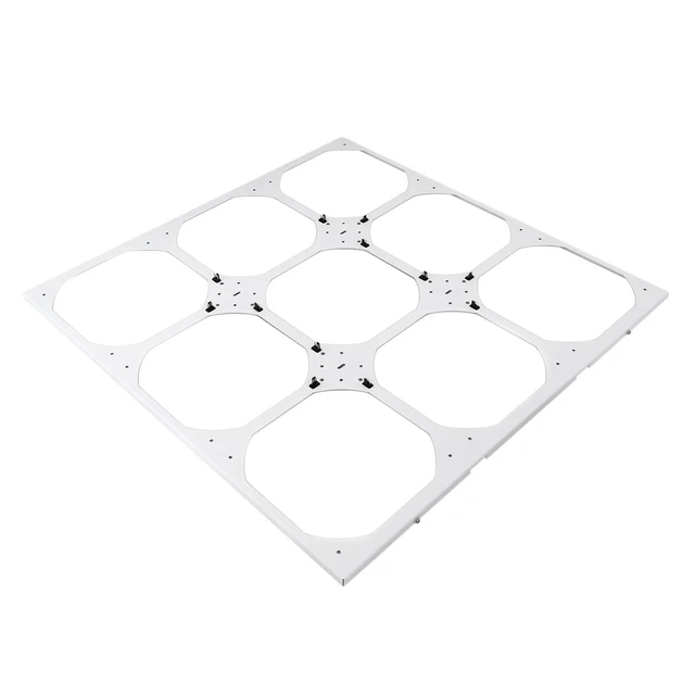 Alt view image 7 of 9 - Watercool MO-RA IV 600 Fan Frame for 200mm Fans - White, Steel (26621)