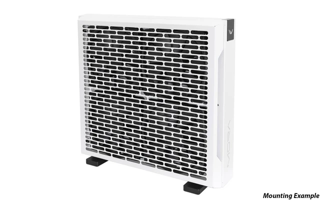 Alt view image 11 of 11 - Watercool MO-RA IV 600 Fan Grill - White, Steel (26611)