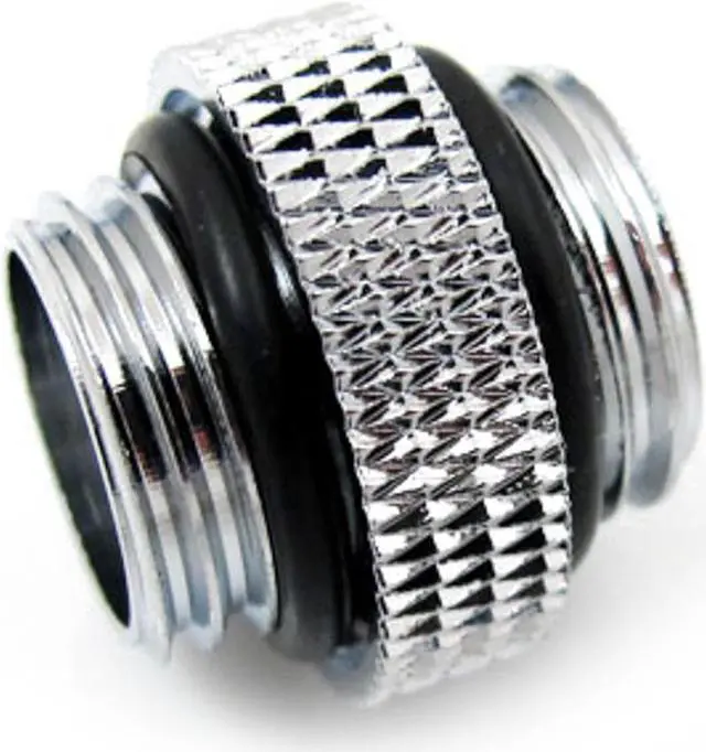 Main image of XSPC G1/4" 5mm Male to Male Fitting, Chrome