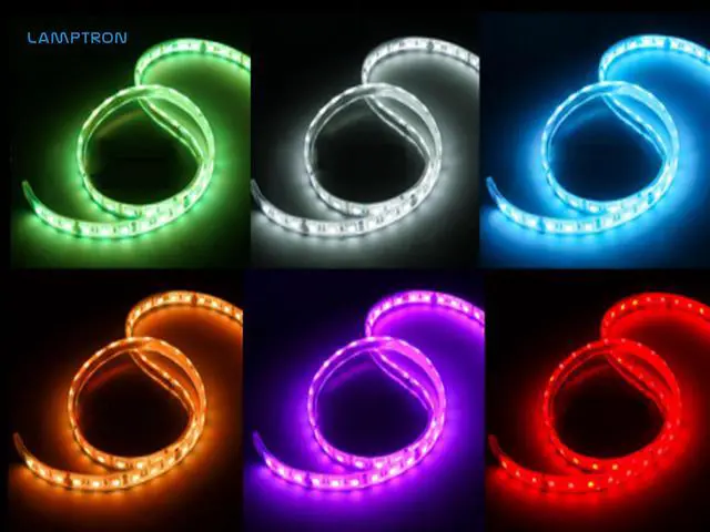 Alt view image 7 of 11 - Lamptron Flexlight Multi Simple LED Strip, 2 meter