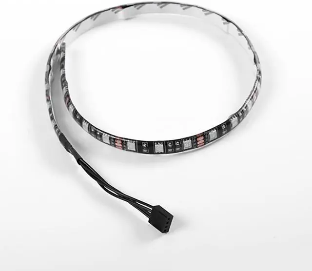 Alt view image 2 of 9 - Barrow Multi-color Waterproof LED Strip, Aurora Compatible, 50cm