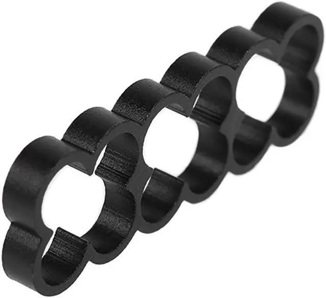 Alt view image 3 of 6 - Alphacool Eiskamm Aluminum X12 - 4mm Black - 4 pcs (24763)