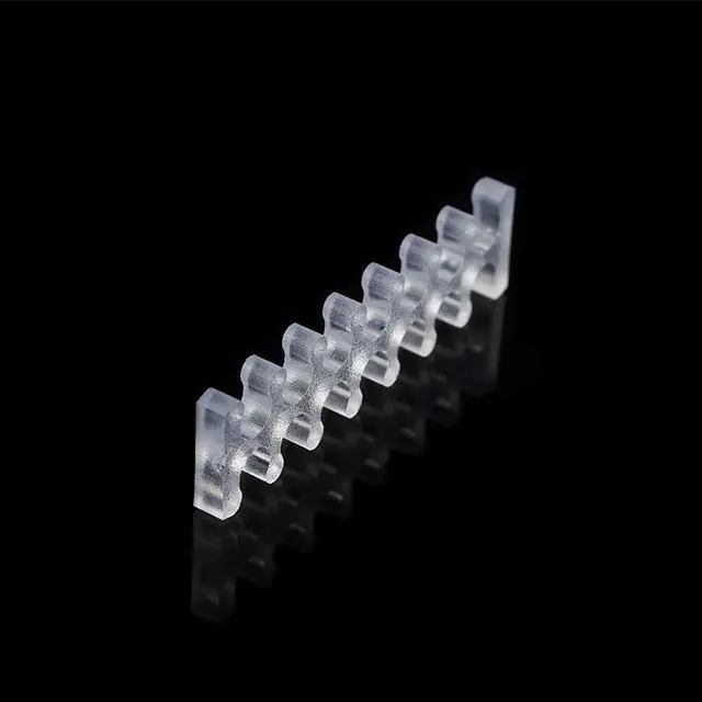 Alt view image 6 of 9 - Alphacool Eiskamm X14 - 3mm Clear - 4 pcs (24746)