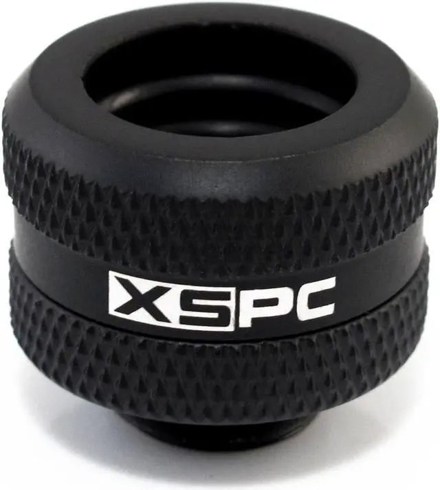Alt view image 2 of 14 - XSPC G1/4" to 10mm ID, 14mm OD Rigid Tubing Fitting (For use with XSPC Metal & PETG Tubing Only), Matte Black
