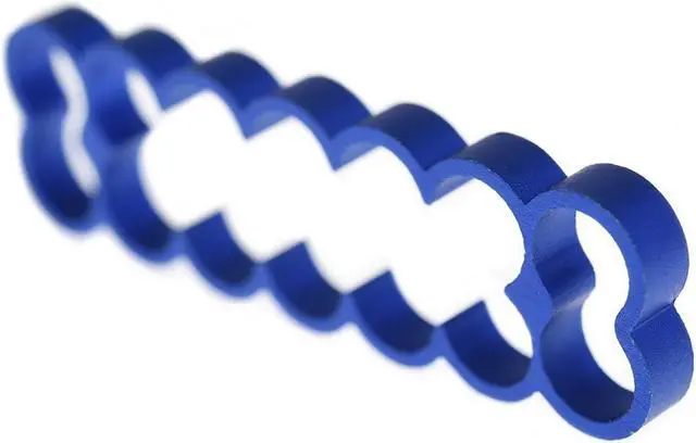 Alt view image 3 of 8 - Alphacool Eiskamm Aluminum X14 - 4mm Blue - 4 pcs (24791)