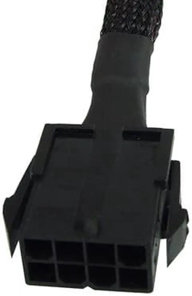 Alt view image 3 of 9 - Phobya extension 8-Pin or EPS12V 30cm - black