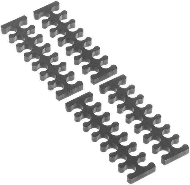 Alt view image 2 of 8 - Alphacool Eiskamm X14 - 3mm Black - 4 pcs (24755)