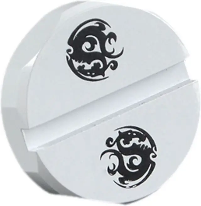 Main image of Bitspower Diamond Stop Fitting, Deluxe White