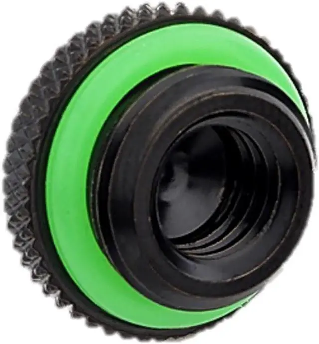 Alt view image 8 of 10 - Bitspower G1/4" Low-Profile Stop Fitting V2, Matte Black