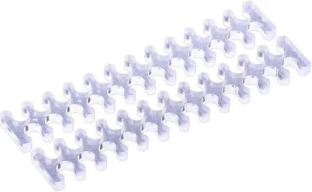 Alt view image 4 of 12 - Alphacool Eiskamm X24 - 3mm Clear - 2 pcs (24748)