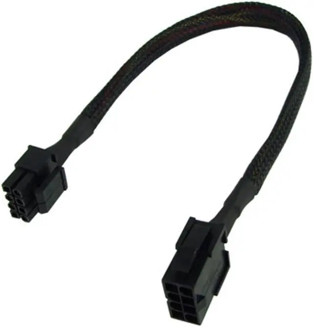 Main image of Phobya extension 8-Pin or EPS12V 30cm - black