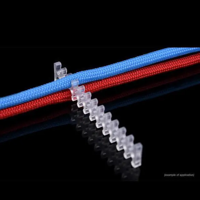 Alt view image 5 of 12 - Alphacool Eiskamm X24 - 3mm Clear - 2 pcs (24748)