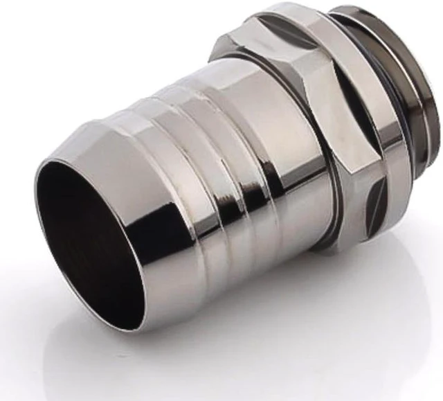 Alt view image 2 of 7 - Bitspower G1/4" to 1/2" Barb Fitting for Soft Tubing, Black Sparkle