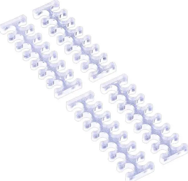 Alt view image 4 of 9 - Alphacool Eiskamm X14 - 3mm Clear - 4 pcs (24746)