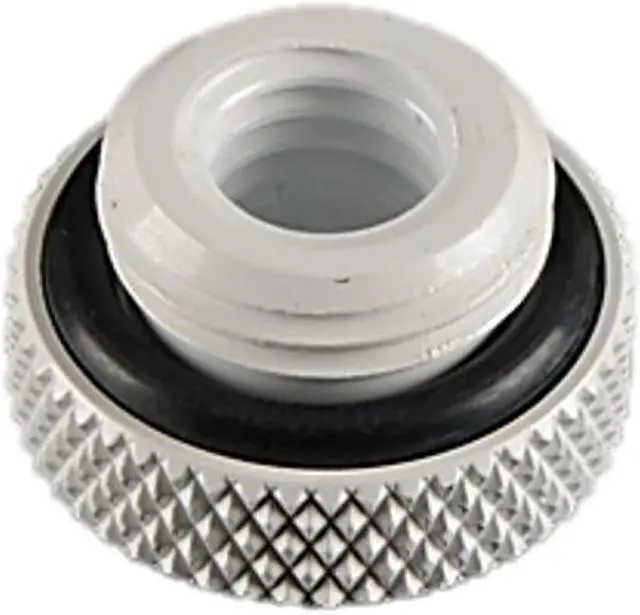 Alt view image 2 of 5 - Bitspower G1/4" Stop Fitting V2, Deluxe White