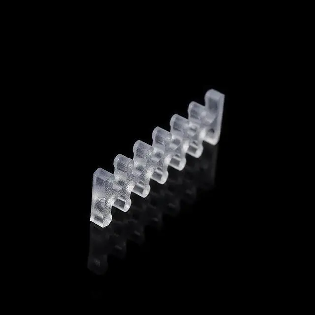 Alt view image 6 of 10 - Alphacool Eiskamm X12 - 3mm Clear- 4 pcs (24745)