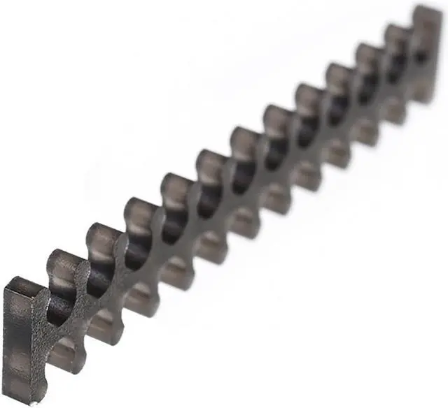 Alt view image 4 of 10 - Alphacool Eiskamm X24 - 3mm Black - 2 pcs (24757)