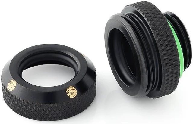 Alt view image 4 of 7 - Bitspower G1/4" to Enhance Multi-Link Fitting for 12mm OD Rigid Tubing (For Use with Bitspower Rigid Tubing Only), Matte Black