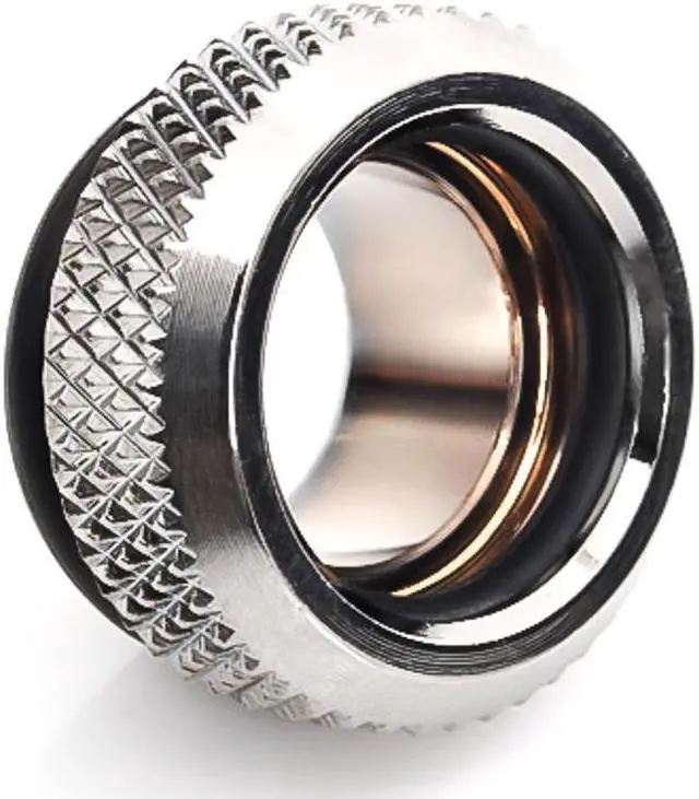 Alt view image 5 of 14 - Bitspower G1/4" to Multi-Link Mini Adapter Fitting for 12mm OD Rigid Tubing (For Use with Bitspower Rigid Tubing Only), Black Sparkle
