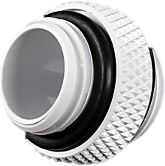 Alt view image 2 of 8 - Bitspower G1/4" 5mm Male to Male Fitting, Deluxe White