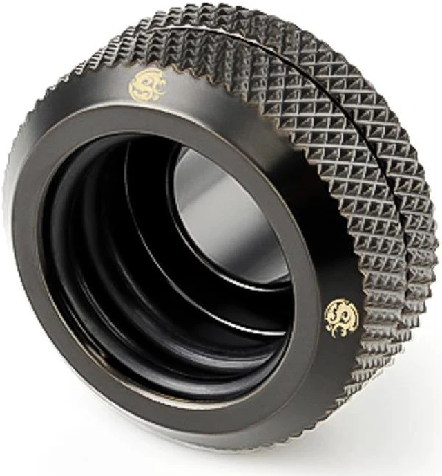 Main image of Bitspower G1/4" to Enhance Multi-Link Fitting for 16mm OD Rigid Tubing, Matte Black