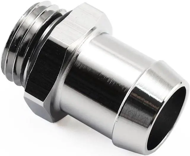 Alt view image 2 of 9 - XSPC G1/4" to 1/2" Barb Fitting, Chrome