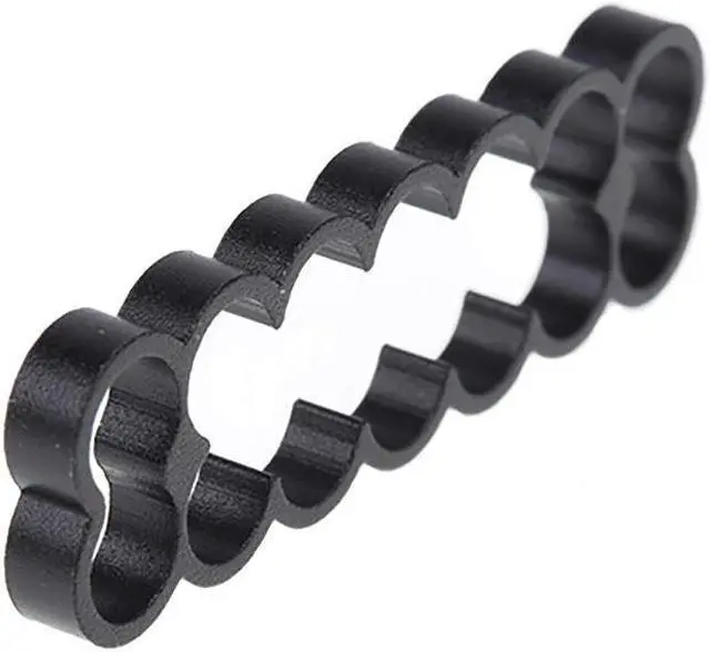 Alt view image 6 of 8 - Alphacool Eiskamm Aluminum X14 - 4mm Black - 4 pcs (24764)