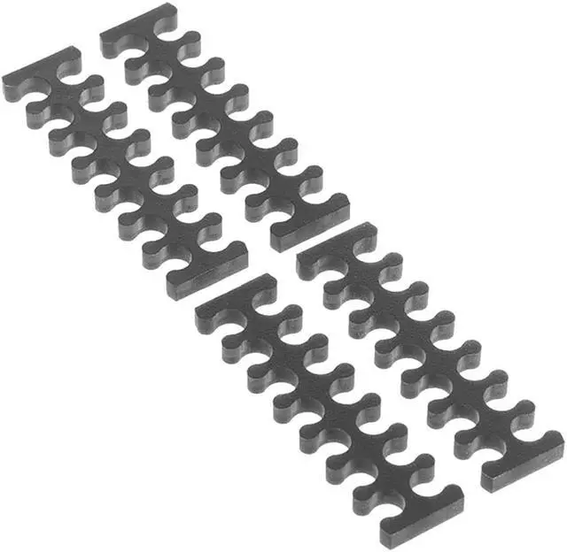 Alt view image 4 of 8 - Alphacool Eiskamm X14 - 3mm Black - 4 pcs (24755)